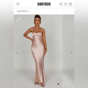 KALI MAXI DRESS - BLUSH